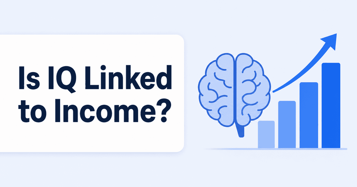 Is IQ Linked to Income? The Strength of the Correlation and Key Caveats
