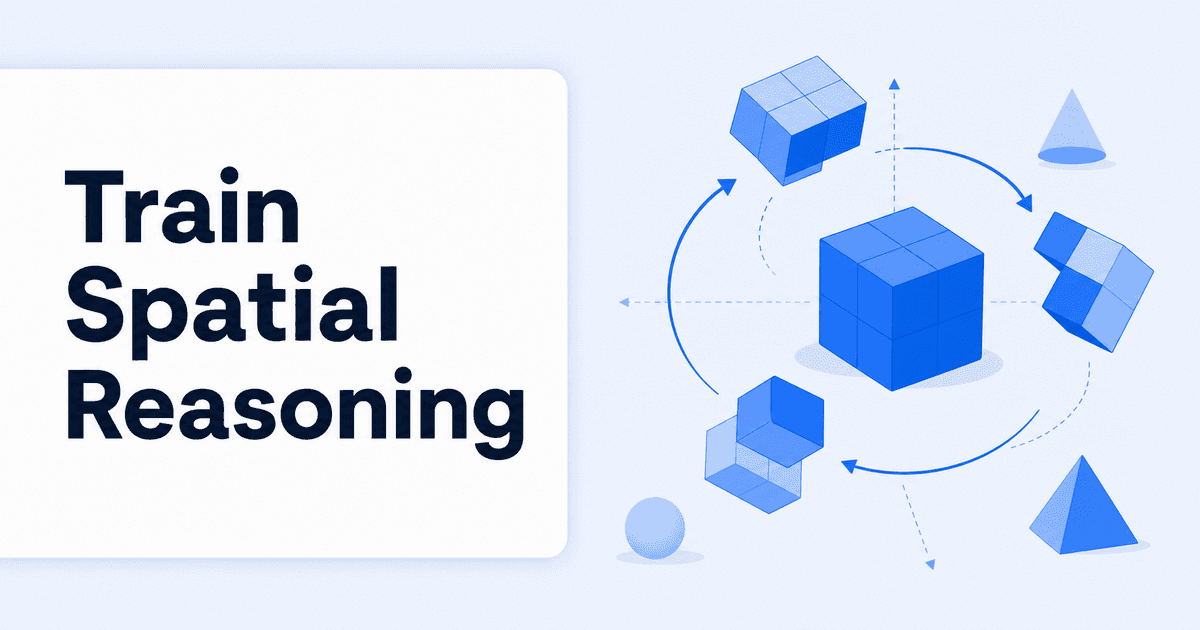 How to Train Spatial Reasoning: Boosting Mental Rotation in Daily Life